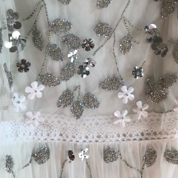 🆕NWT RARE BHLDN Faye Beaded Dress - Picture 16 of 16